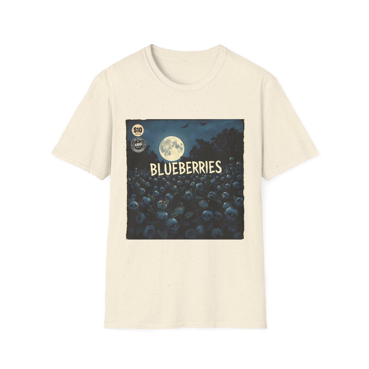 Vintage Comic Cover 'Fatal Blueberries' Graphic T-Shirt