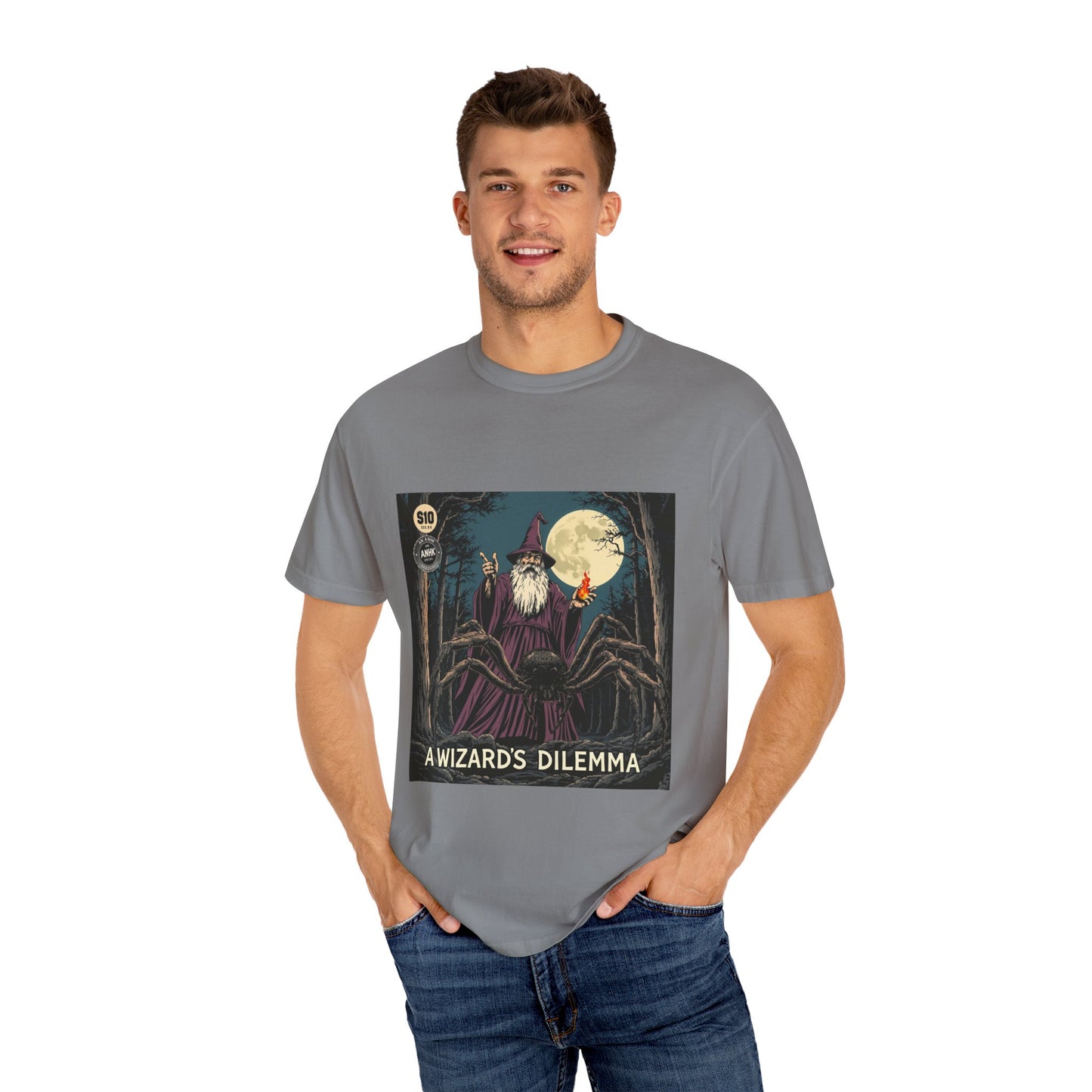 Vintage Comic Cover 'A Wizard's Dilemma' T-Shirt