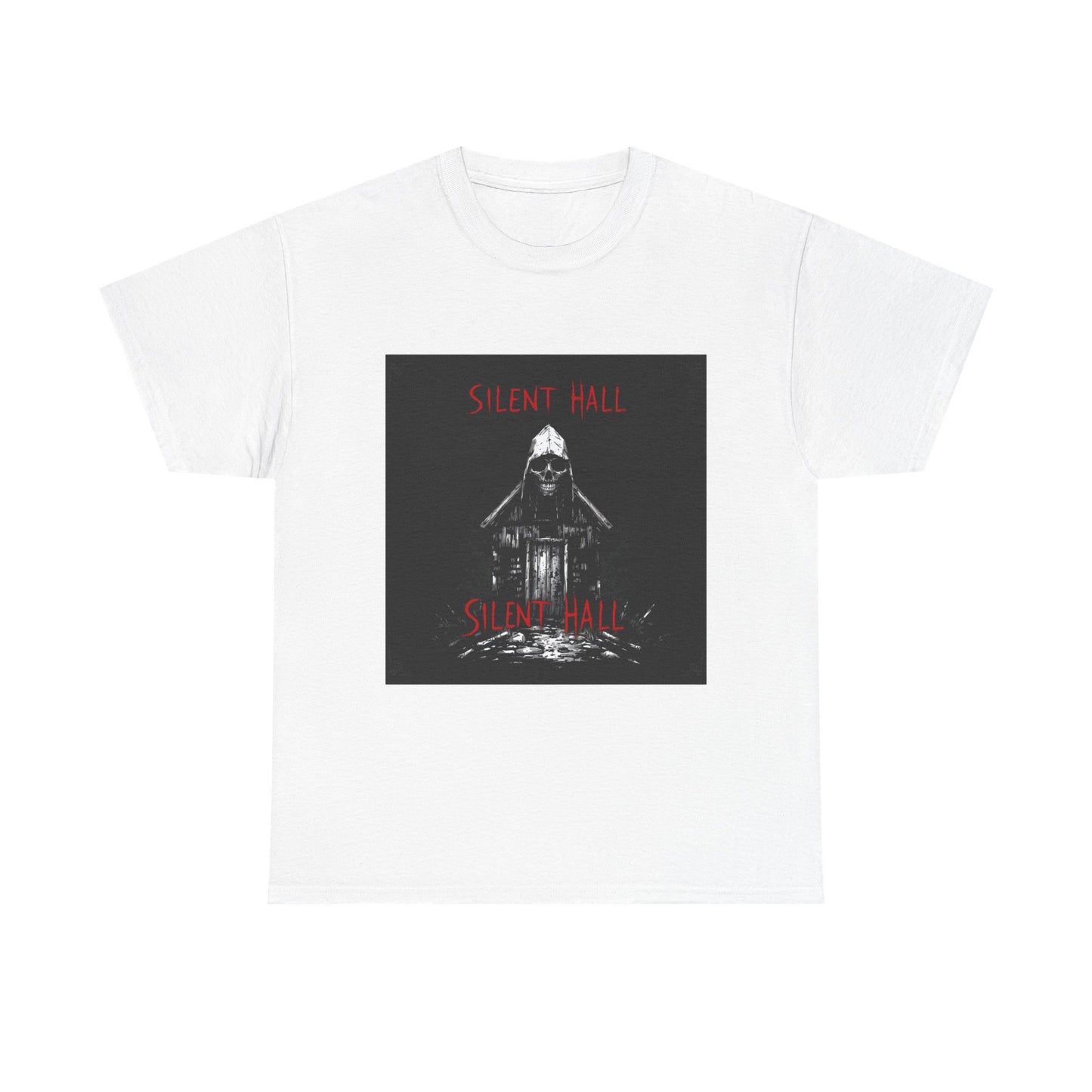 Gothic Y2k Silent Hall Graphic Tee