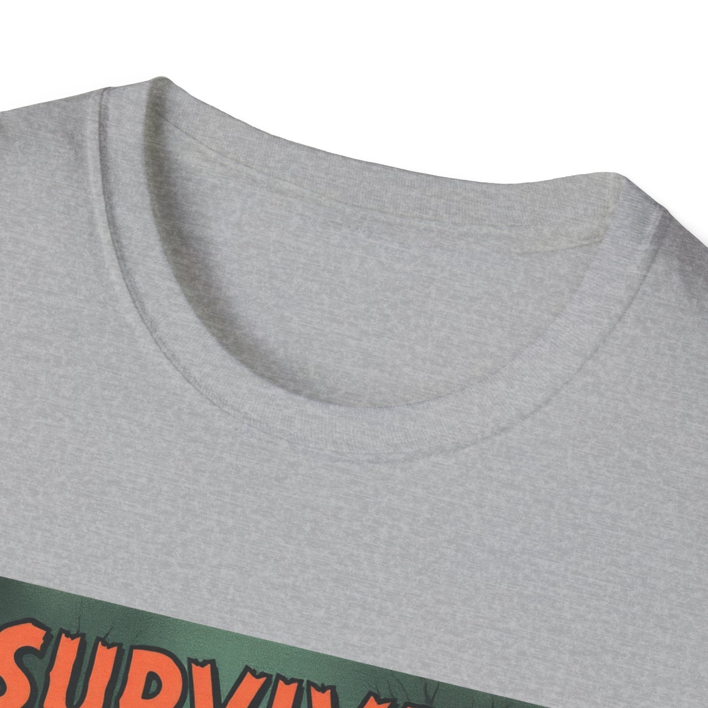 Vintage Comic Cover 'Survival' T-Shirt, Retro Style Tee