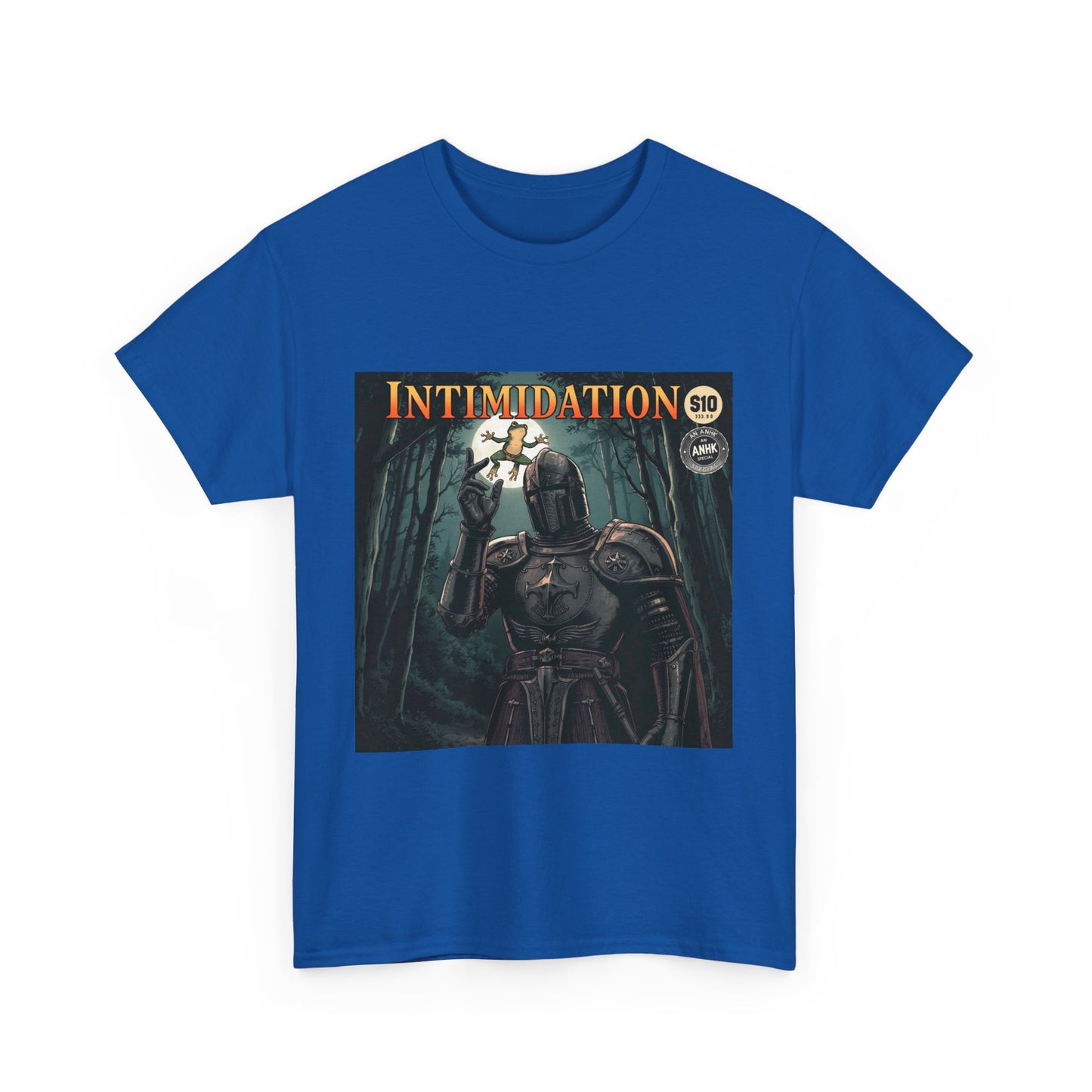 Vintage Comic Cover Intimidation Unisex Heavy Cotton Tee