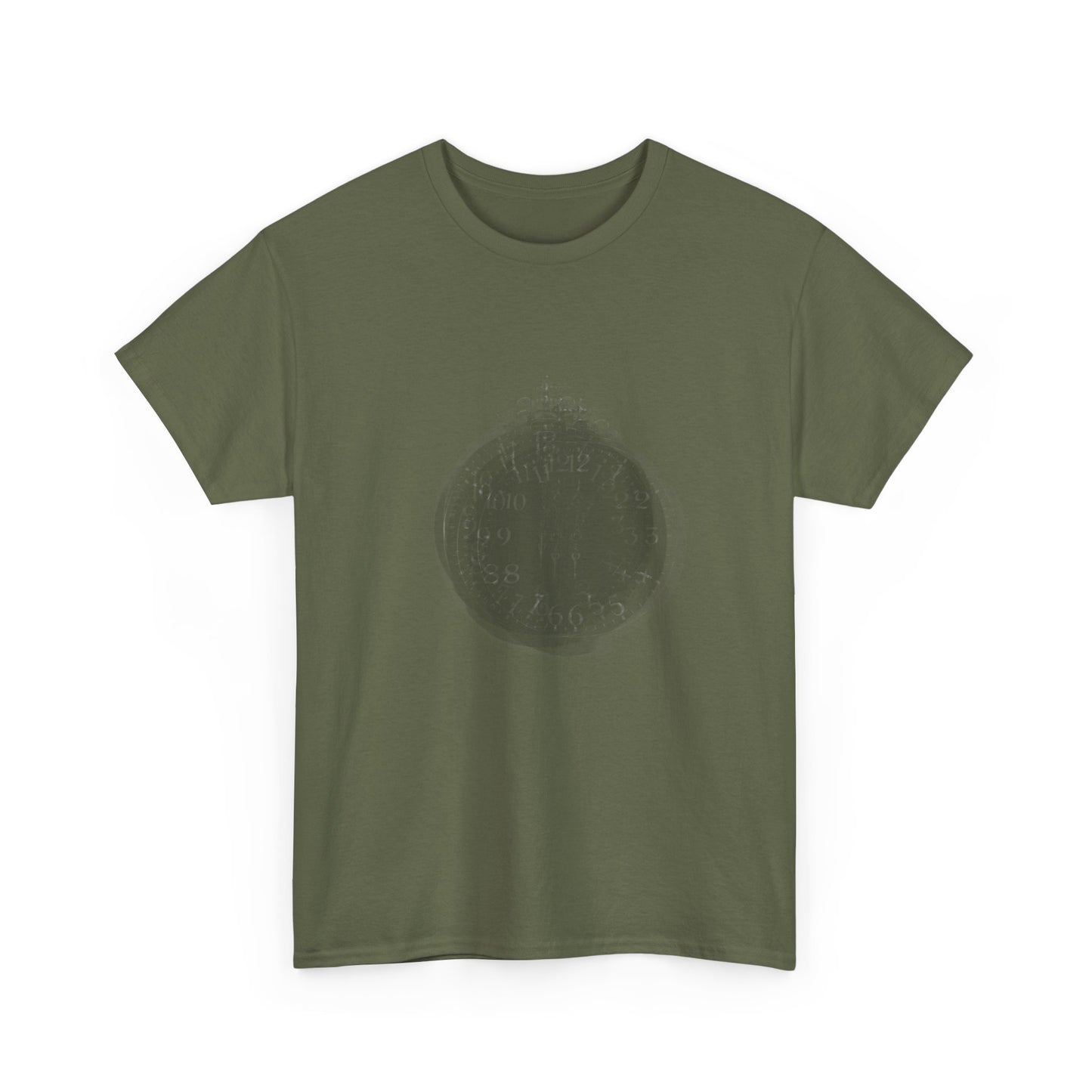 Gothic Y2k Clock Unisex Heavy Cotton Tee
