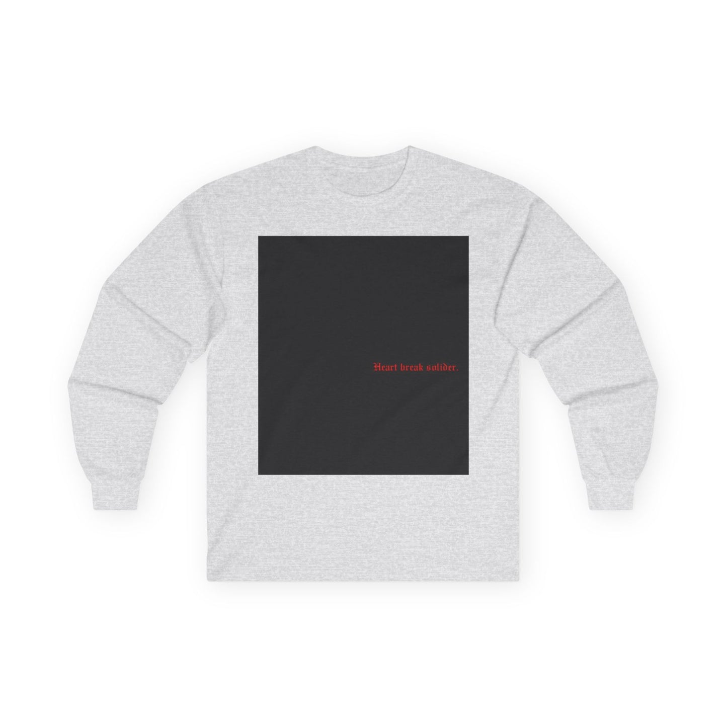 Moody Tee Unisex Long Sleeve with Minimalist Design