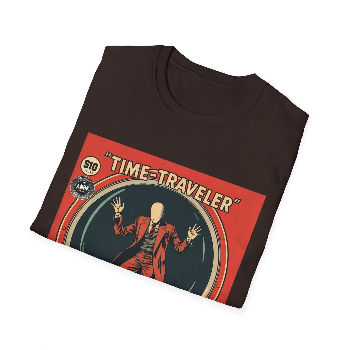 Vintage Comic Cover 'Time Traveler'