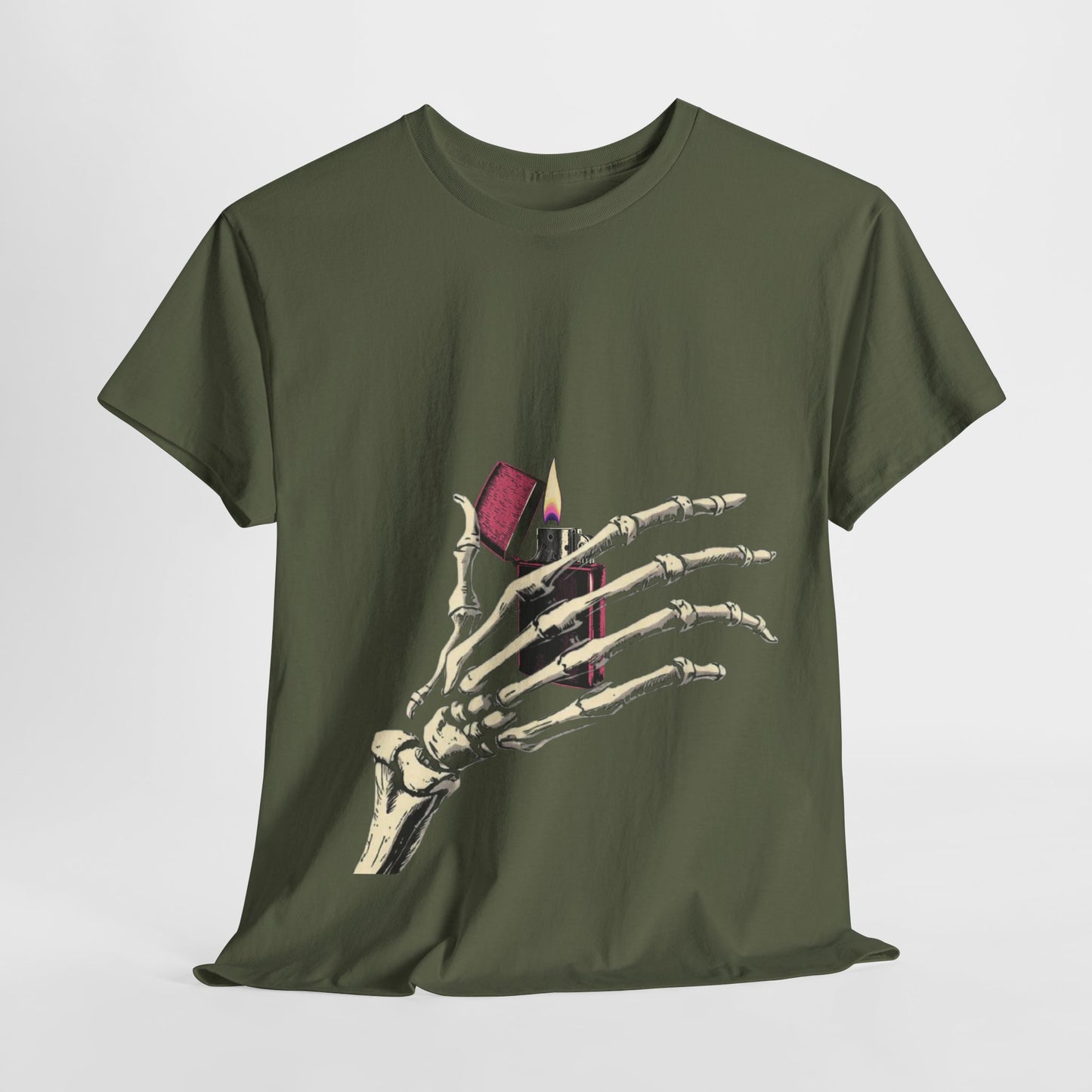 Skelly Goth Lighter Heavy Cotton Tee