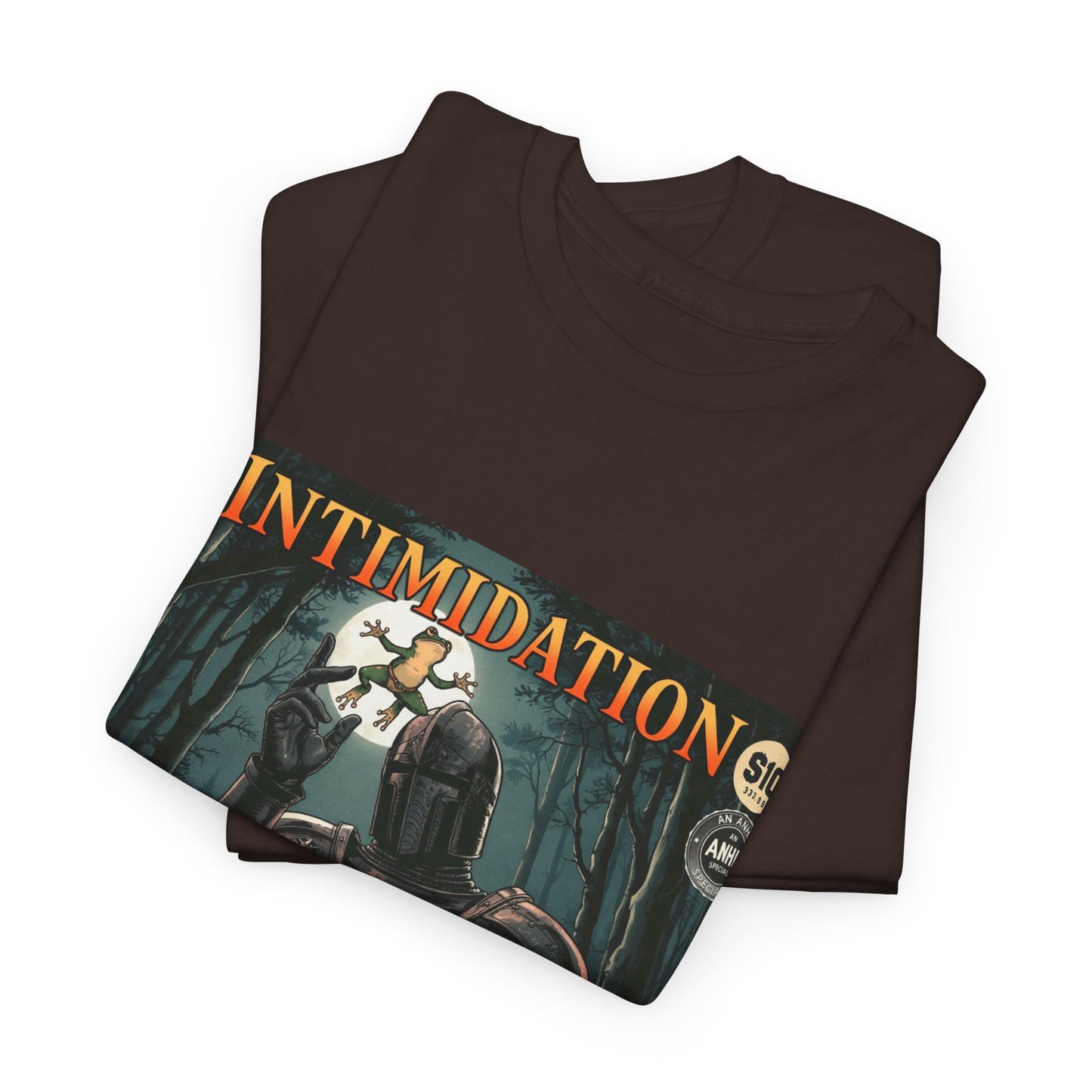 Vintage Comic Cover Intimidation Unisex Heavy Cotton Tee