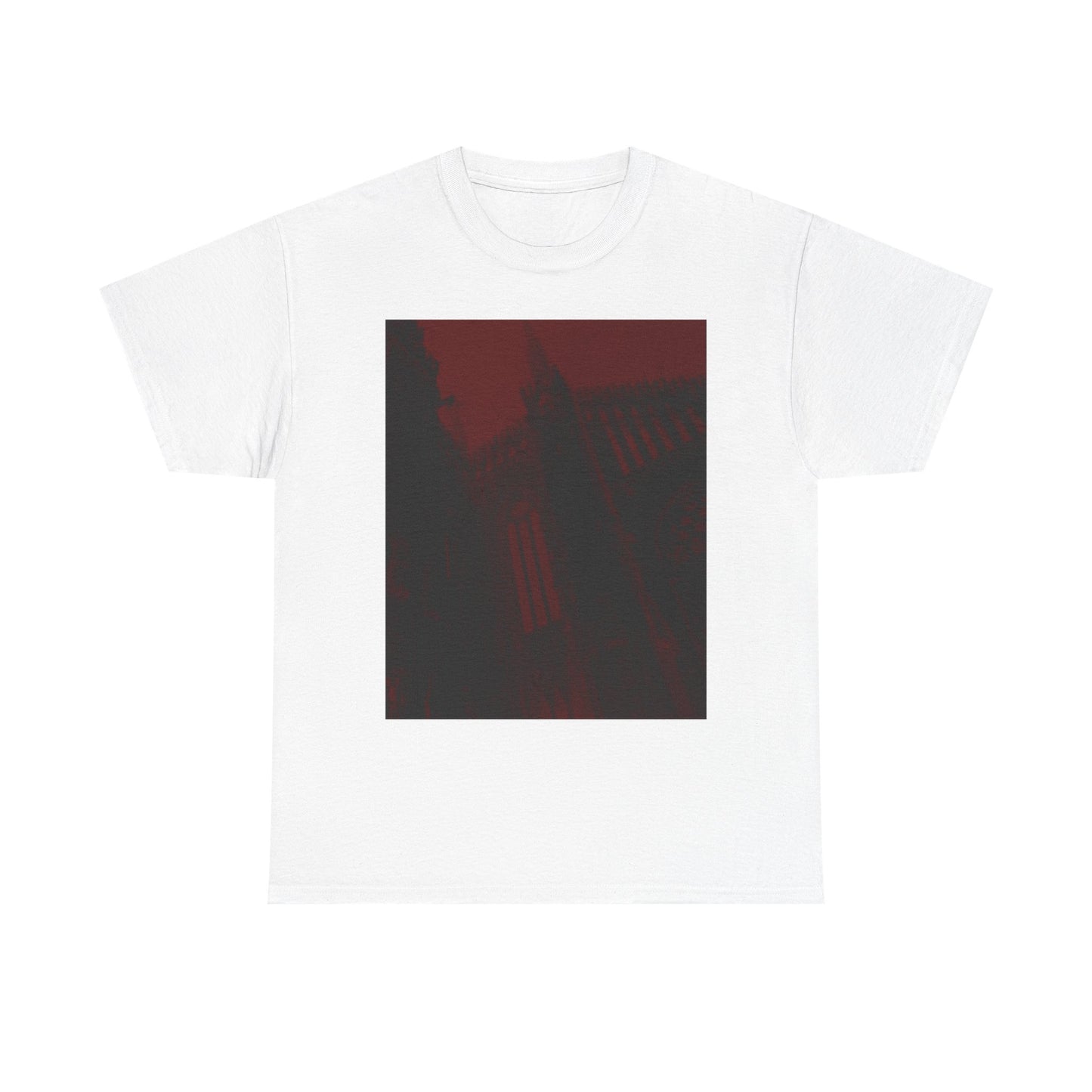Red Sky Cathedral Print Tee