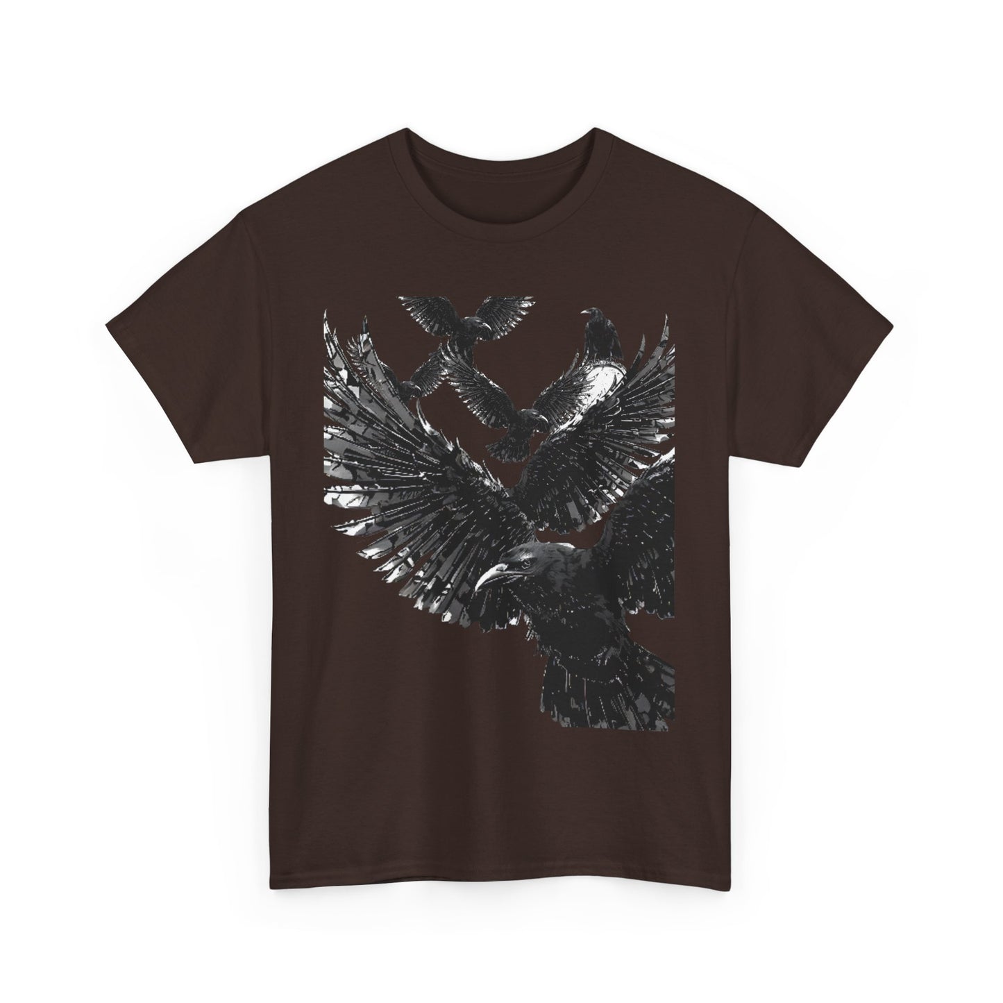 Gothic Raven Crow Graphic Tee