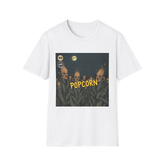 Vintage Comic Cover 'Popcorn' Somber Cornfield Unisex Softstyle T-Shirt