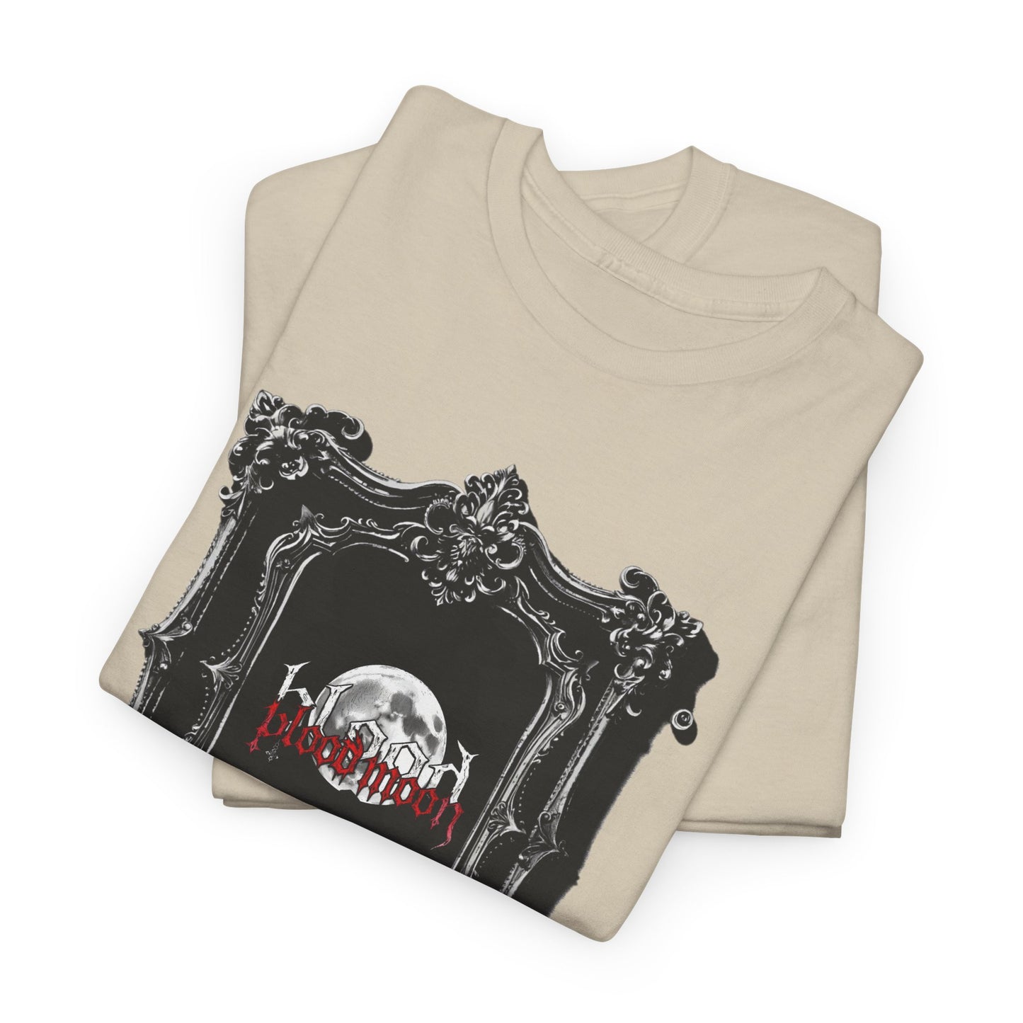Gothic Y2k Blood Moon Frame Tee