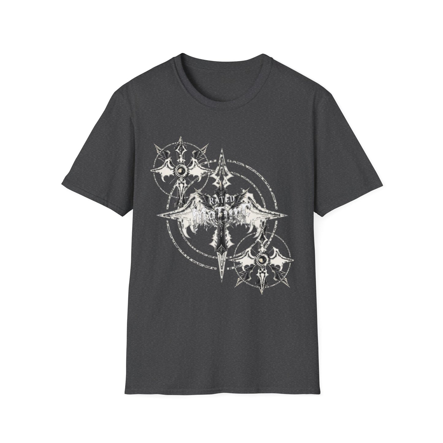 Gothic Y2k Graphic Unisex Softstyle T-Shirt