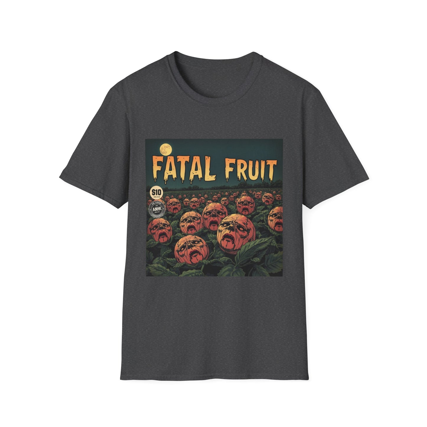 Vintage Comic Cover 'Fatal Fruit' Unisex Softstyle T-Shirt