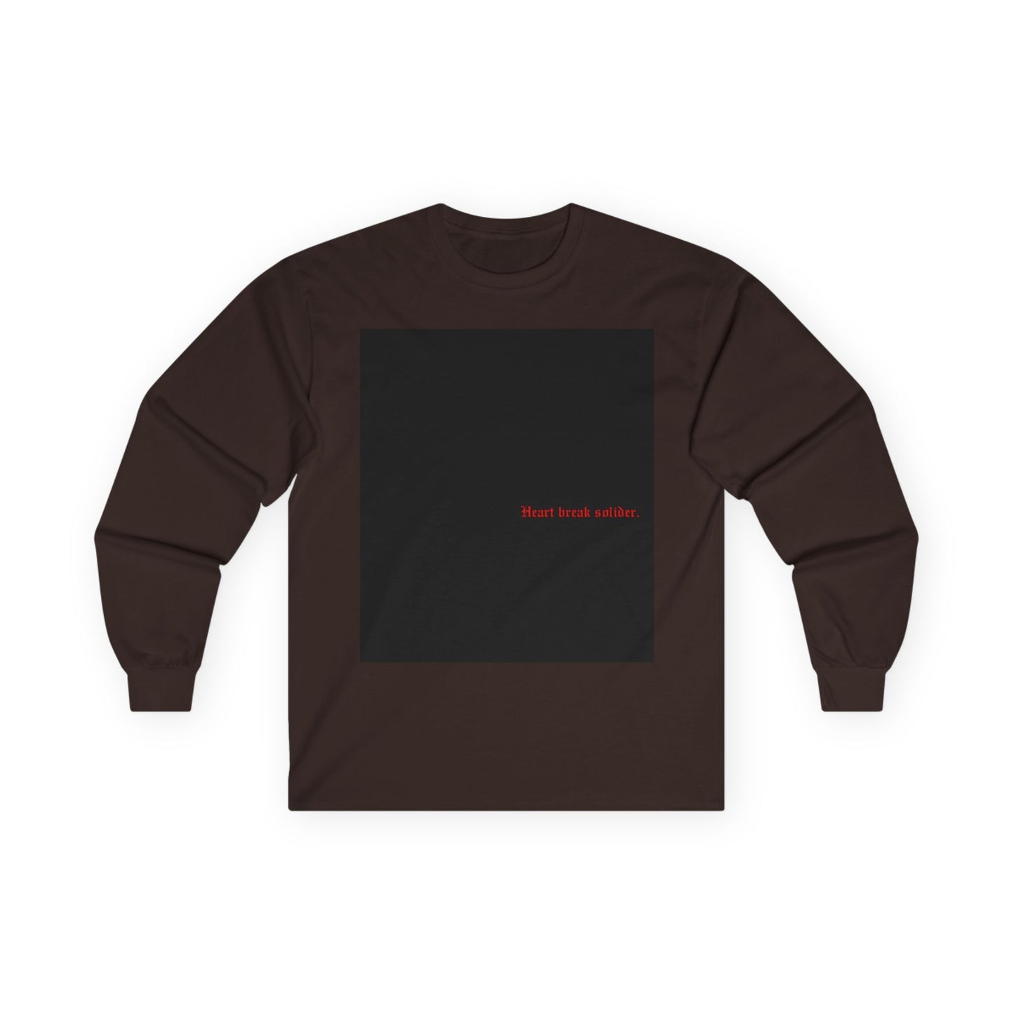 Moody Tee Unisex Long Sleeve with Minimalist Design
