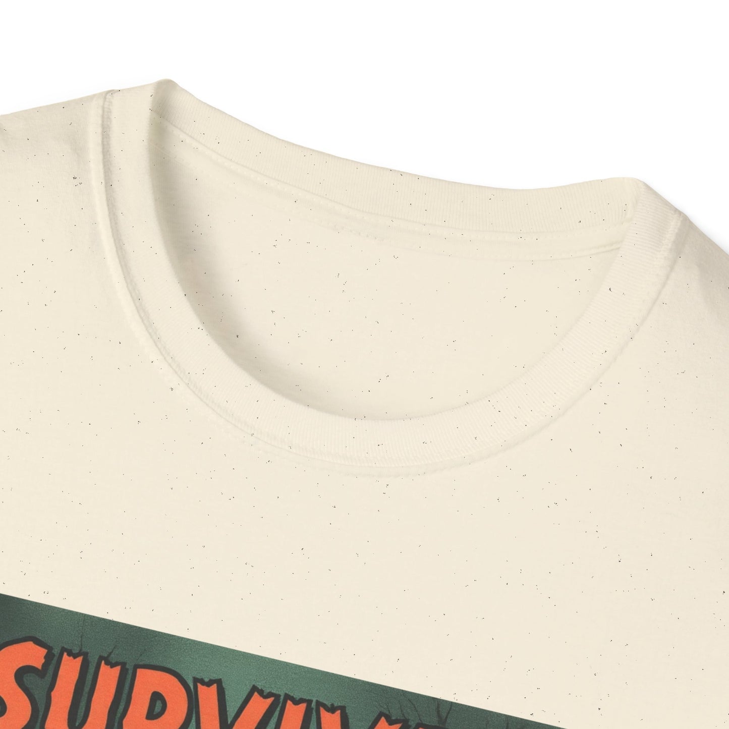 Vintage Comic Cover 'Survival' T-Shirt, Retro Style Tee