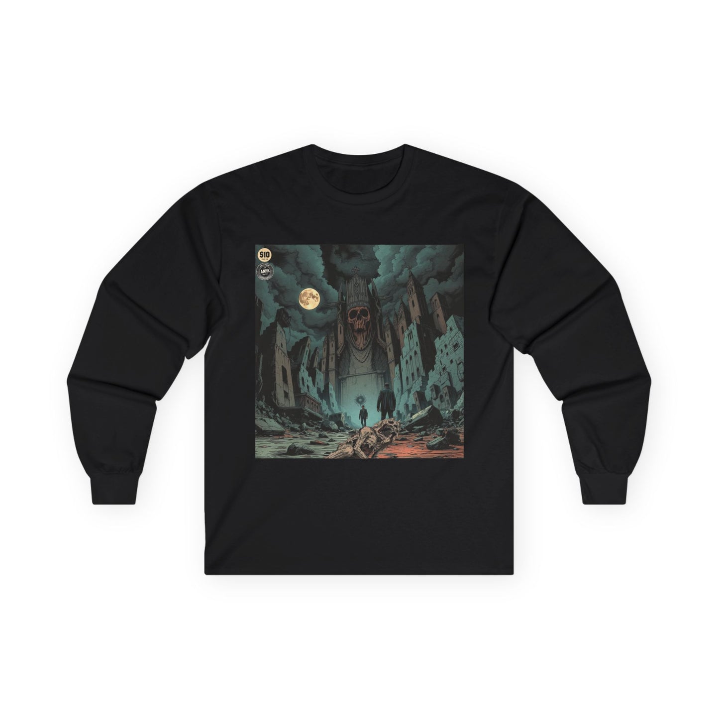 Moody tee Apocalypse Adventure Long Sleeve Tee