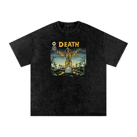 Acid Wash Oversize T-Shirt - 250 GSM