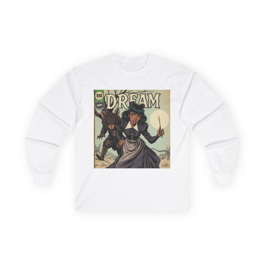 Vintage Comic Cover Dreamy Wonderland Unisex Long Sleeve Tee