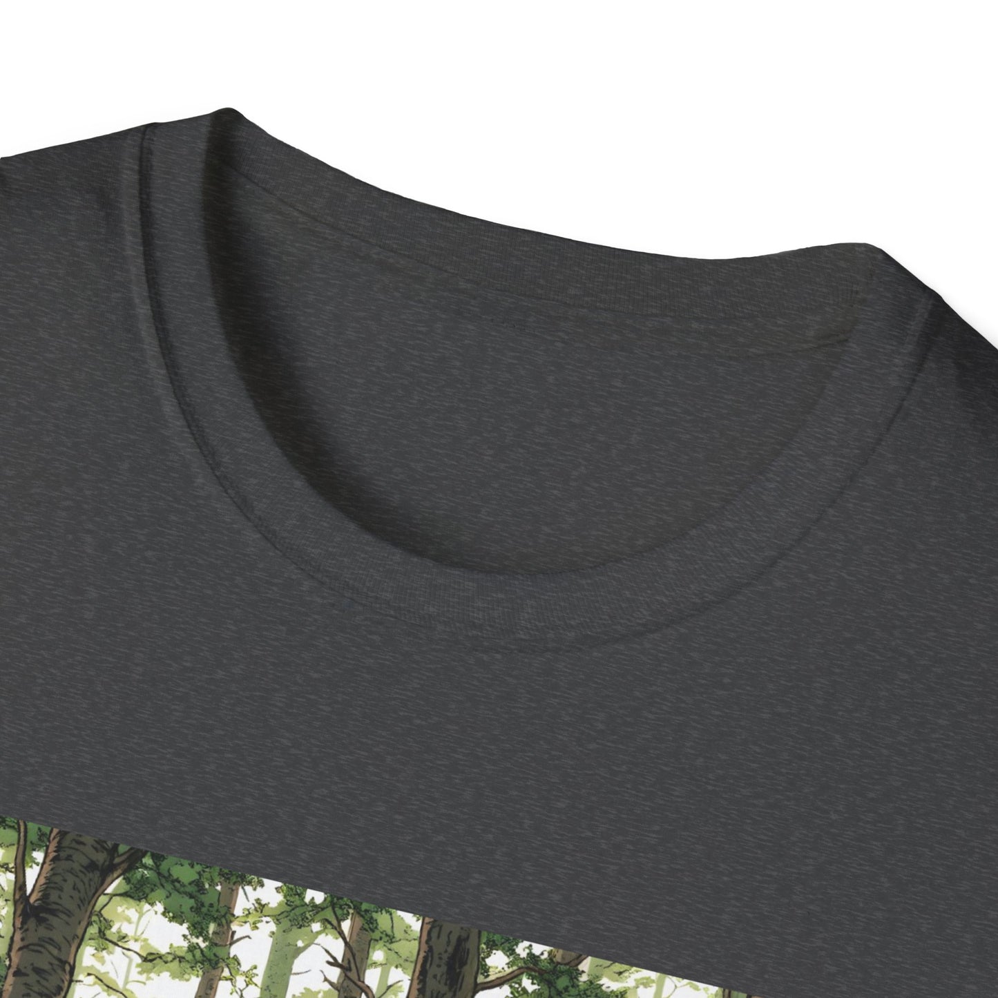 Vintage Comic Cover Forest Knight Unisex Softstyle T-Shirt