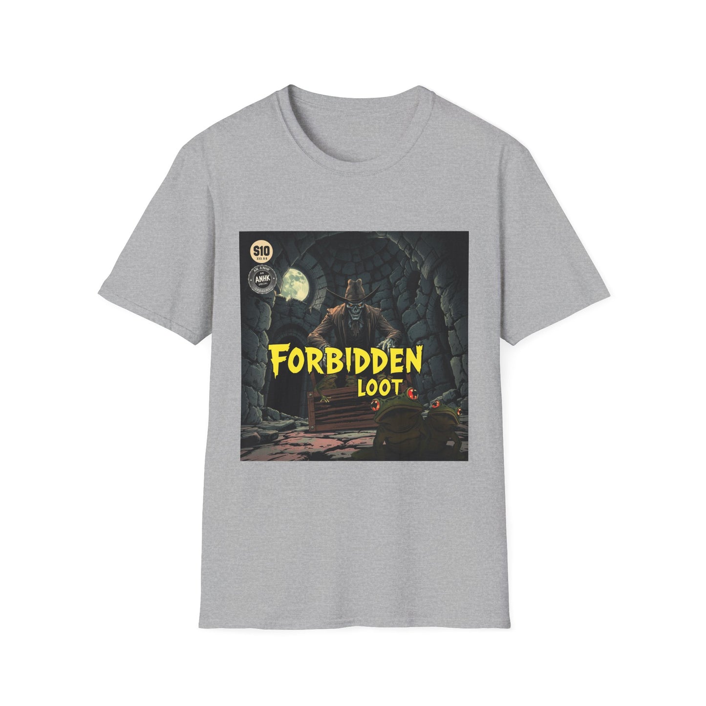 Vintage Comic Cover 'Forbidden Loot' Unisex T-Shirt