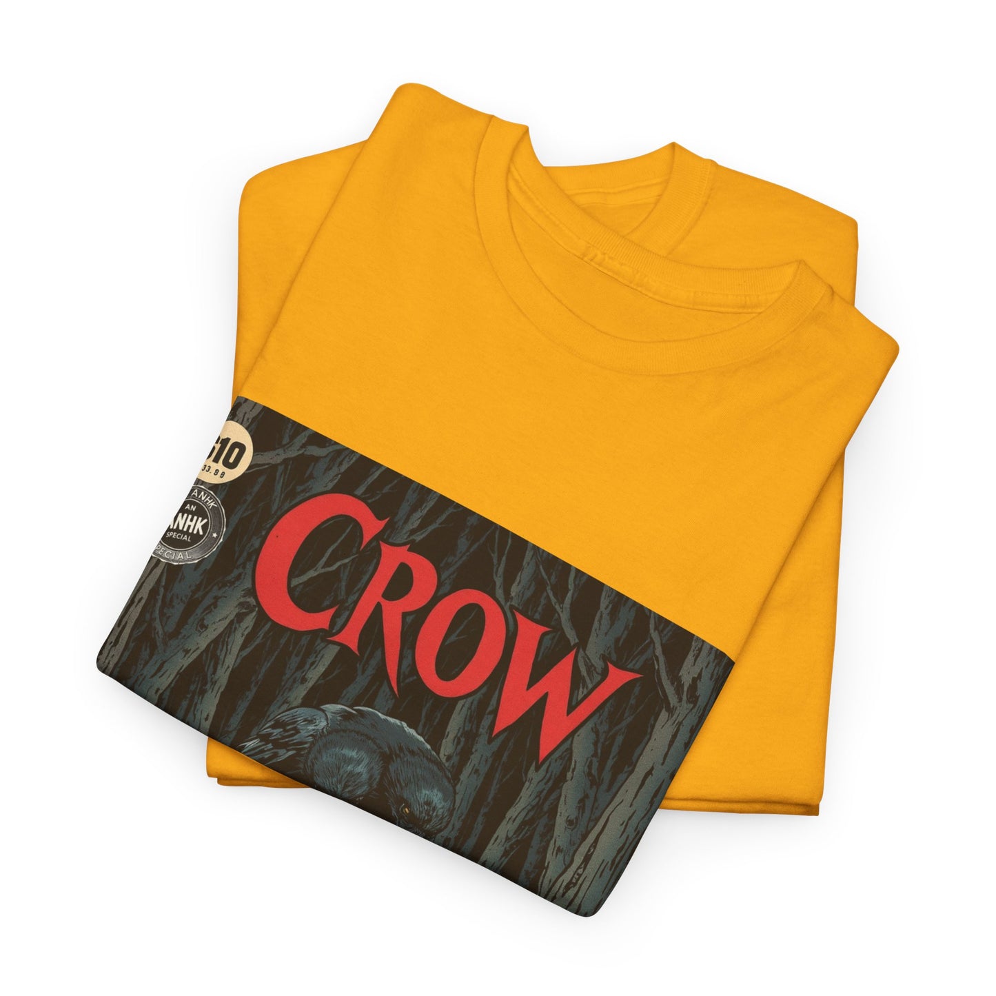 Vintage Comic Cover Crow Graphic Tee