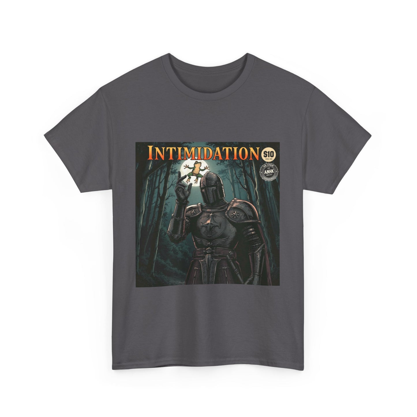 Vintage Comic Cover Intimidation Unisex Heavy Cotton Tee