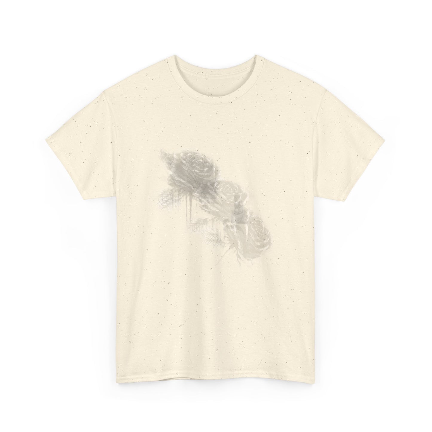 Y2k Gothic Faded Rose Unisex Heavy Cotton Tee
