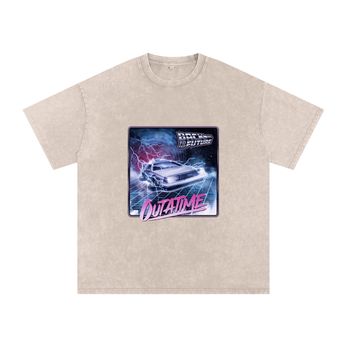 Acid Wash Oversize T-Shirt - 250 GSM