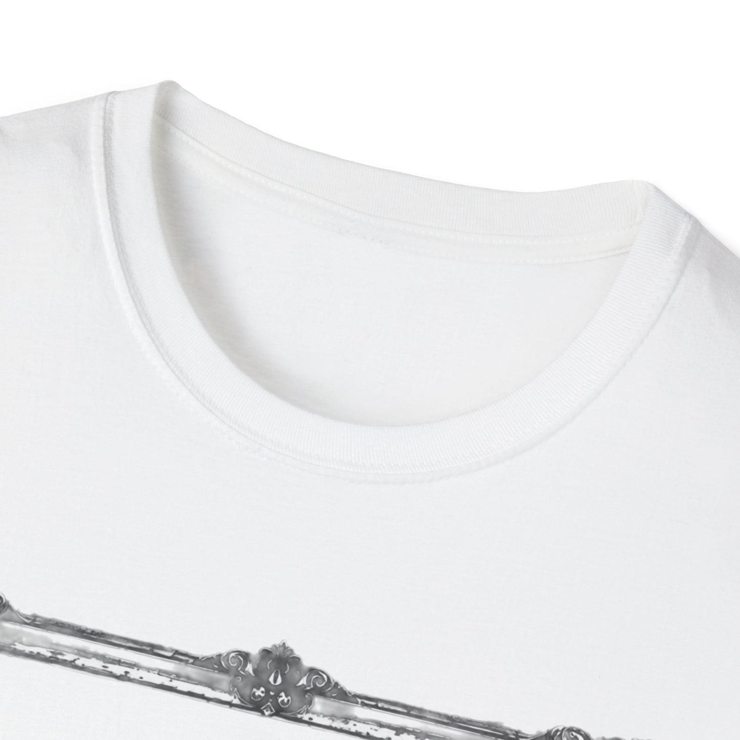 Gothic Y2k Chess Knight Unisex Softstyle T-Shirt