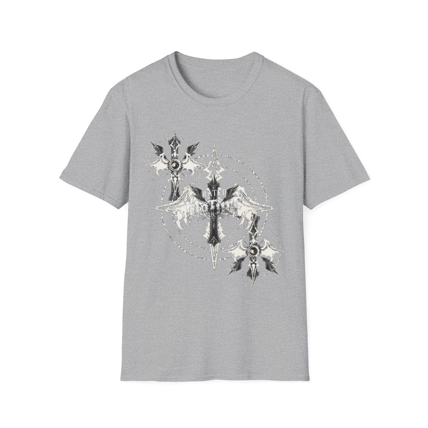 Gothic Y2k Graphic Unisex Softstyle T-Shirt