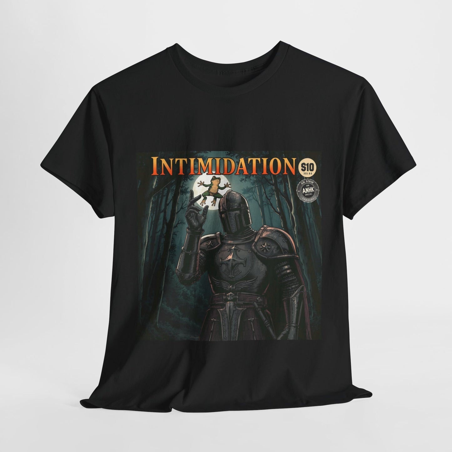 Vintage Comic Cover Intimidation Unisex Heavy Cotton Tee