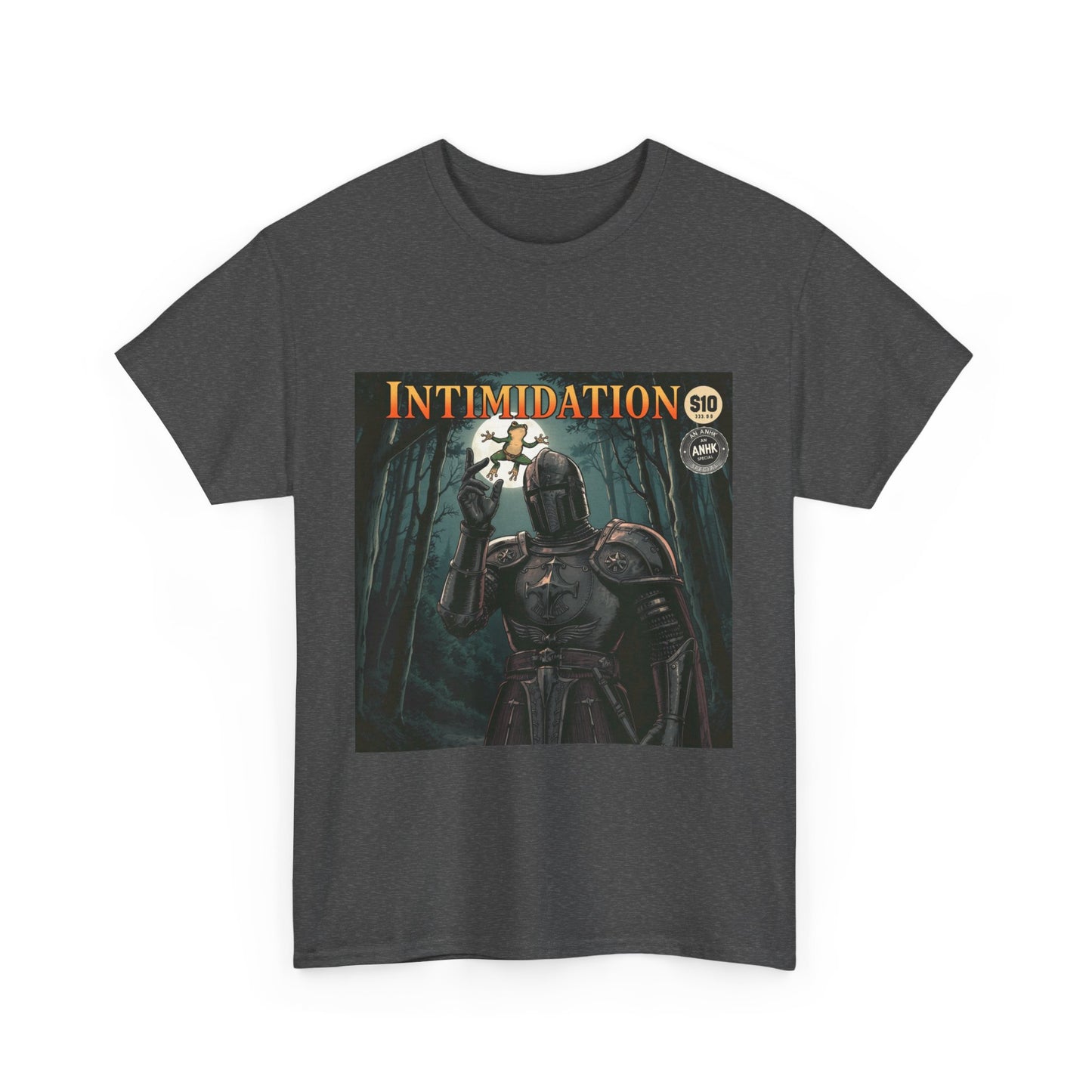 Vintage Comic Cover Intimidation Unisex Heavy Cotton Tee