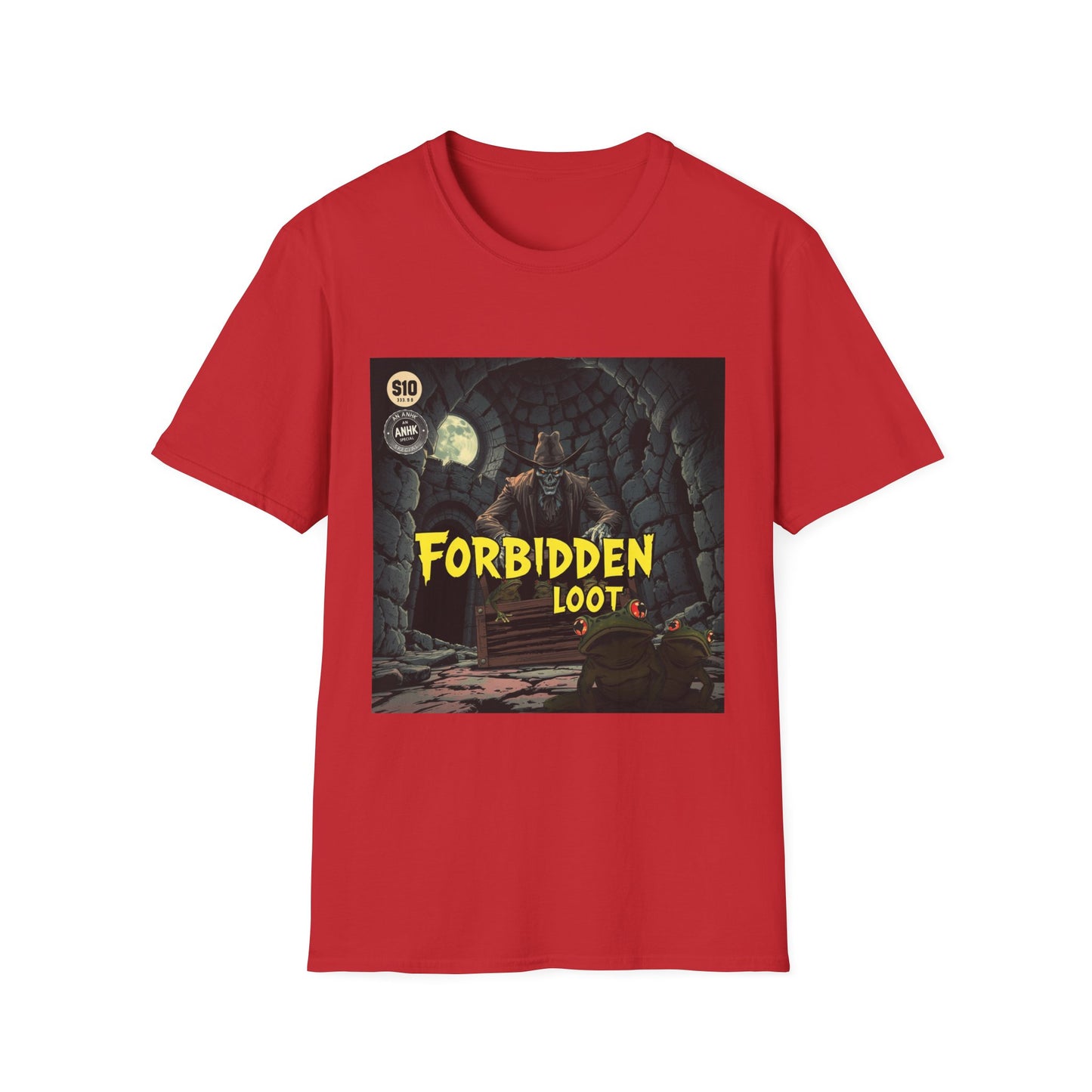 Vintage Comic Cover 'Forbidden Loot' Unisex T-Shirt