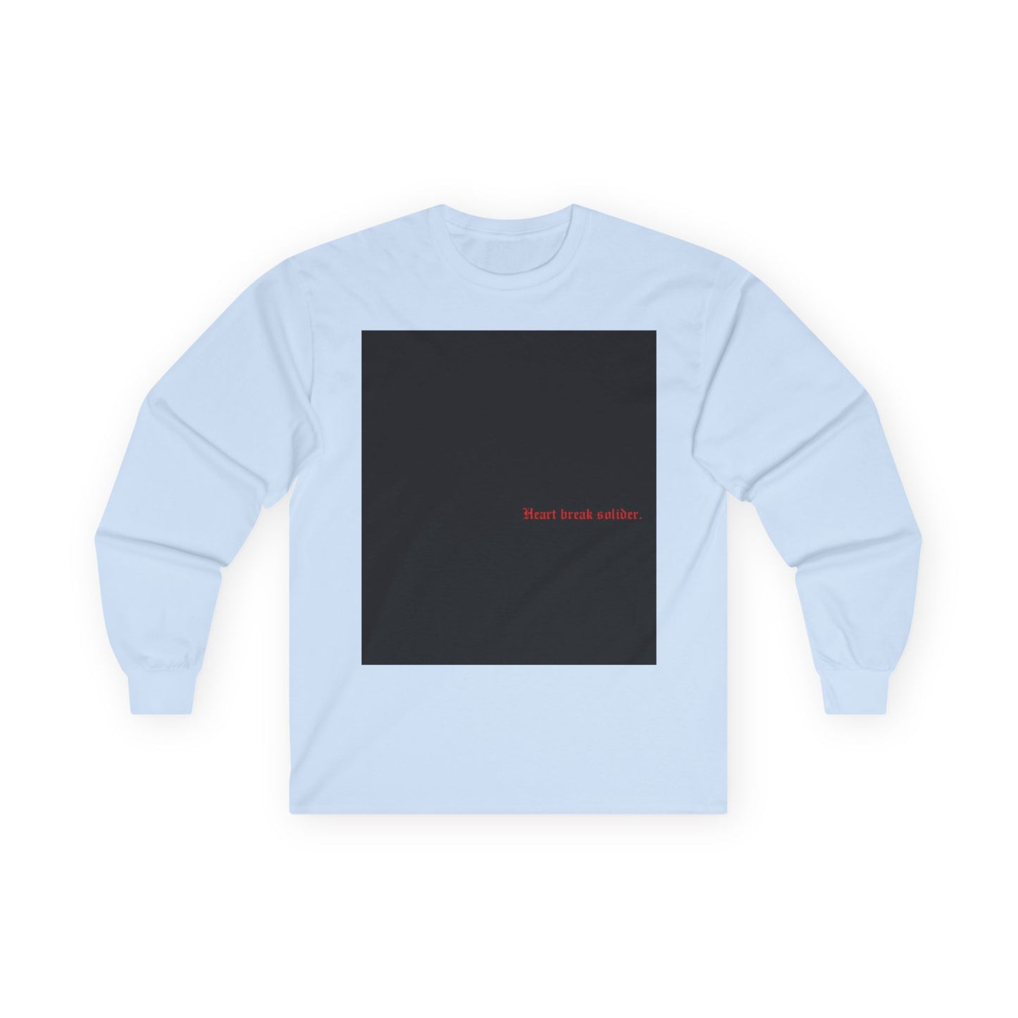 Moody Tee Unisex Long Sleeve with Minimalist Design
