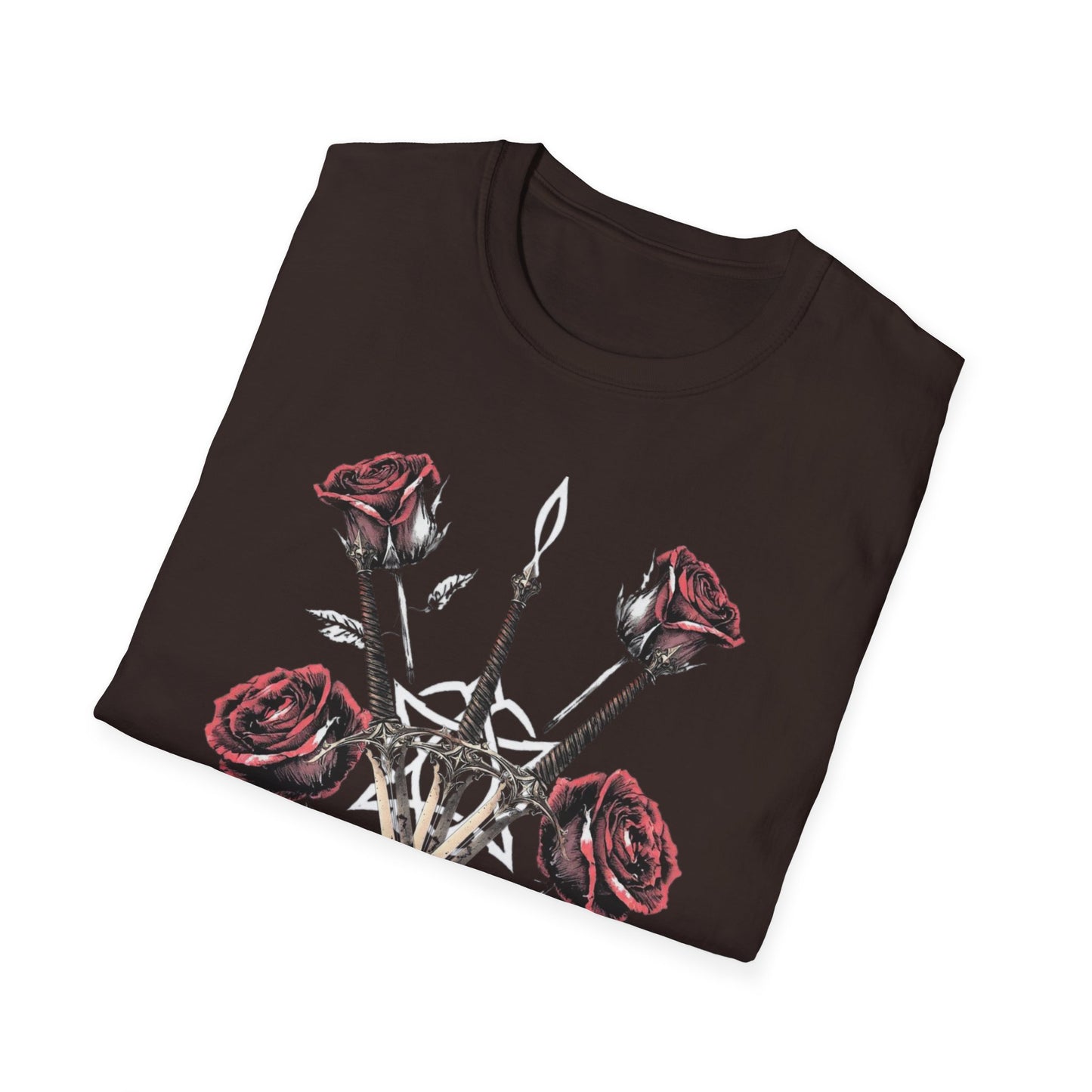 Gothic Y2k Rose & Sword Unisex T-Shirt