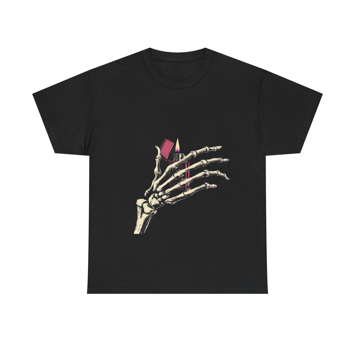 Skelly Goth Lighter Heavy Cotton Tee