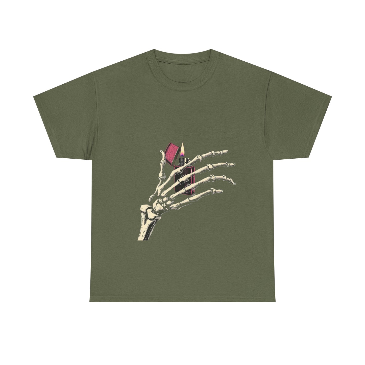 Skelly Goth Lighter Heavy Cotton Tee