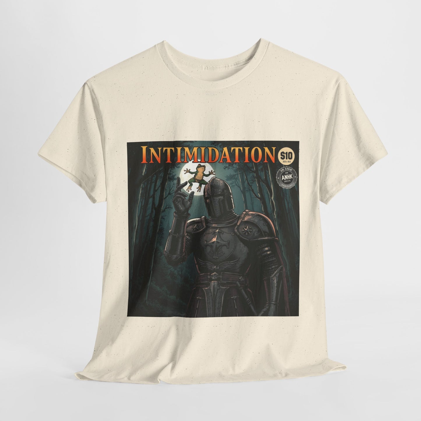 Vintage Comic Cover Intimidation Unisex Heavy Cotton Tee