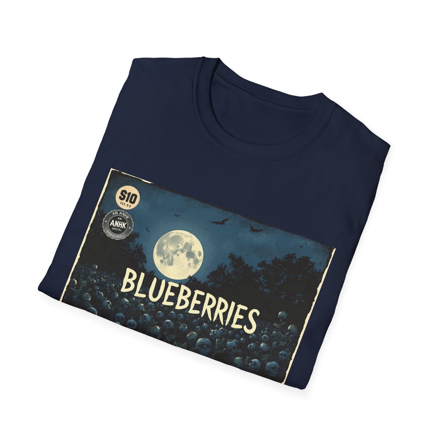 Vintage Comic Cover 'Fatal Blueberries' Graphic T-Shirt
