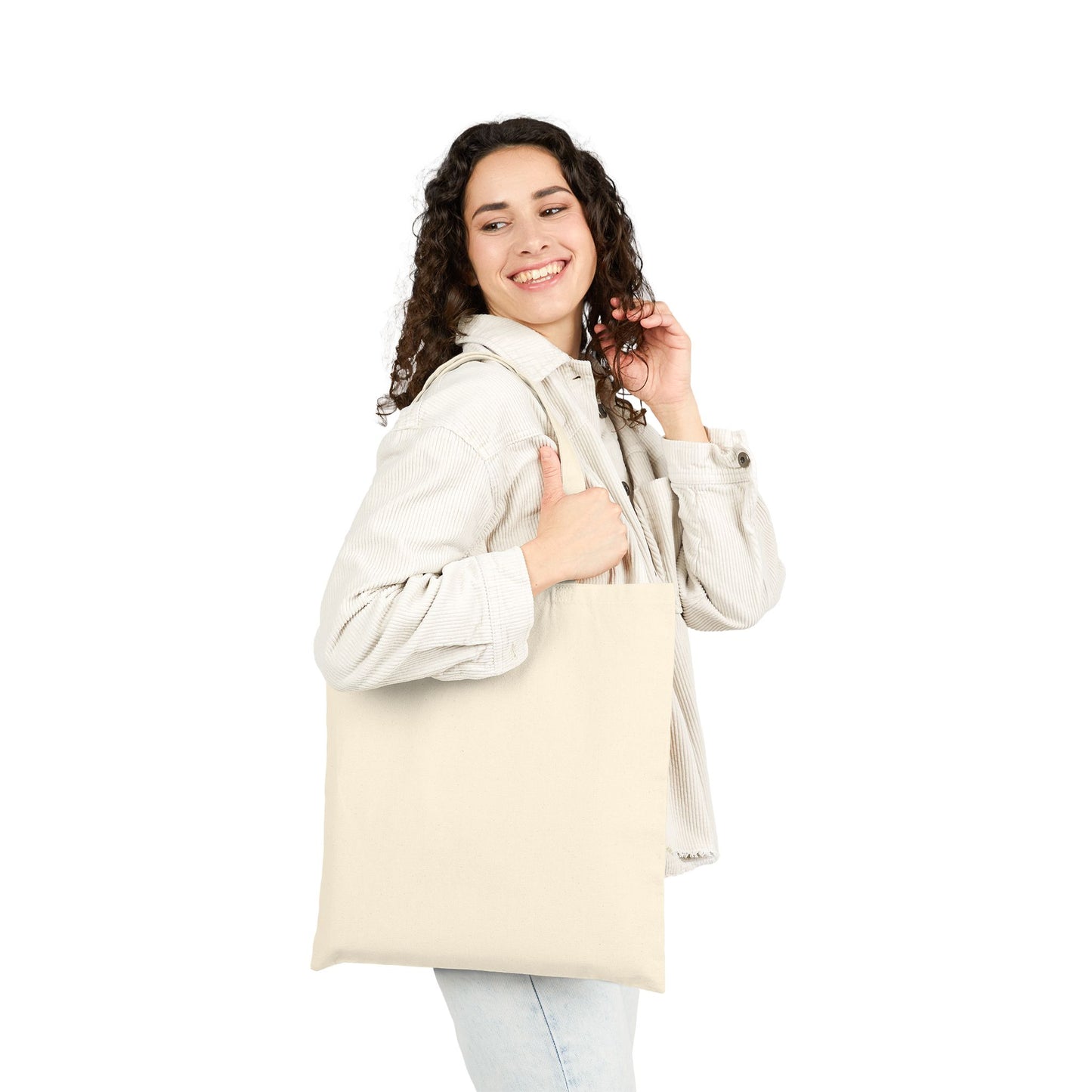 Spooky Shallow Grave Canvas Tote Bag - Eco-Friendly Tote