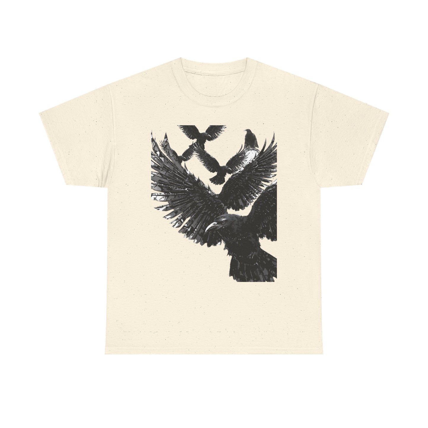 Gothic Raven Crow Graphic Tee