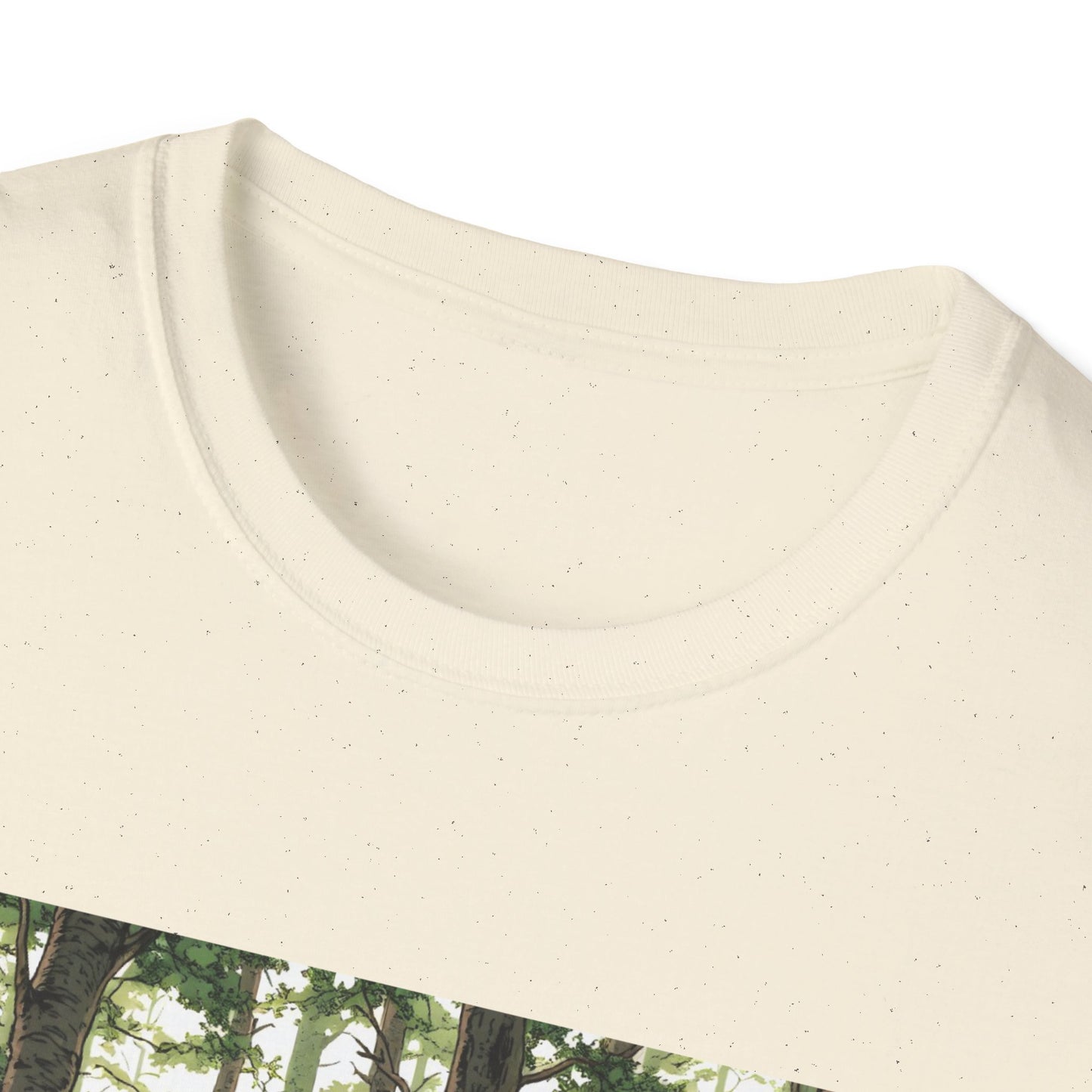 Vintage Comic Cover Forest Knight Unisex Softstyle T-Shirt