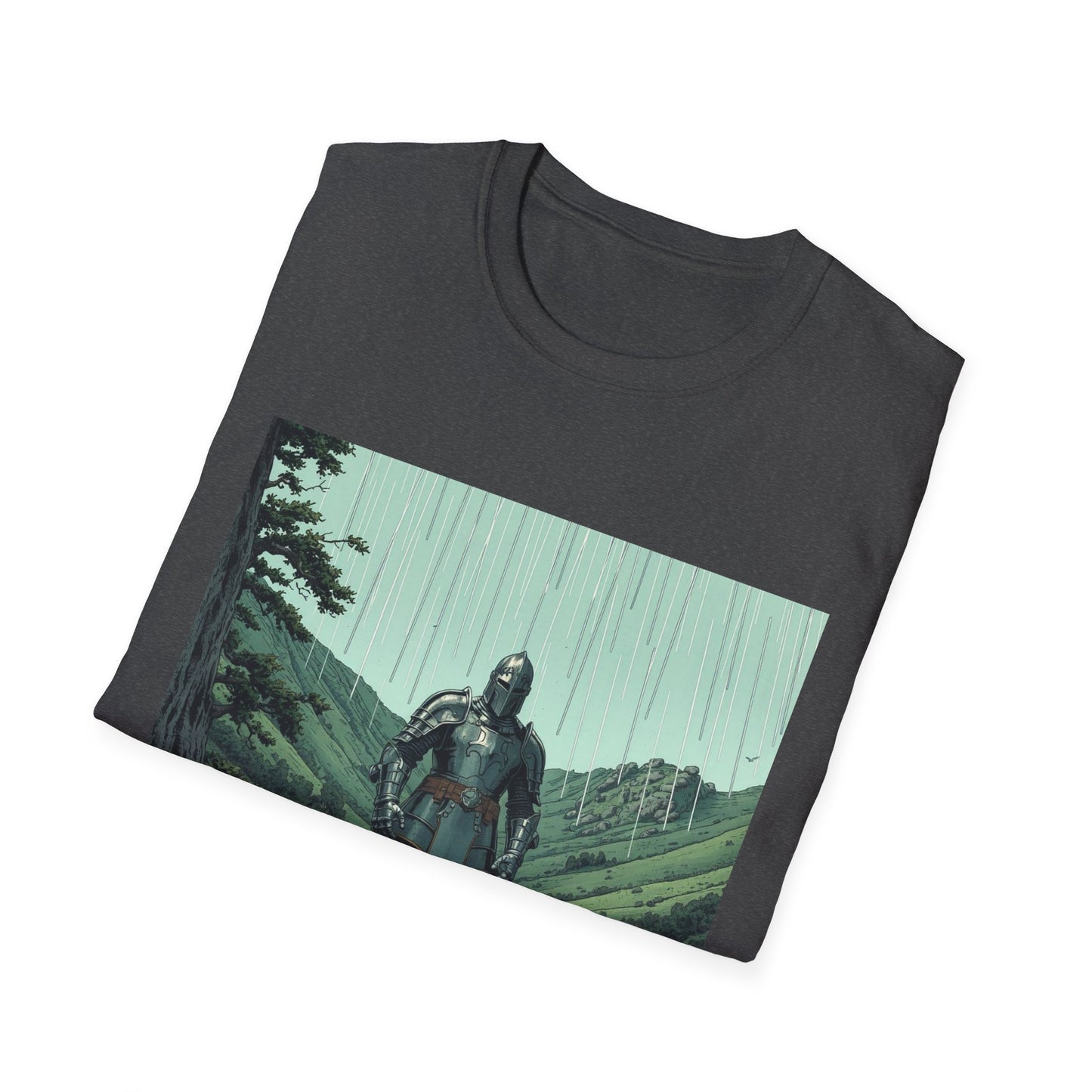 Vintage Comic Cover 'Knight Of Cats' T-Shirt