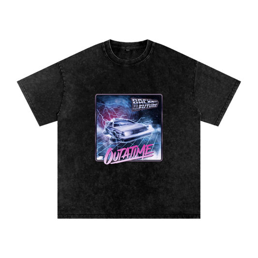 Acid Wash Oversize T-Shirt - 250 GSM