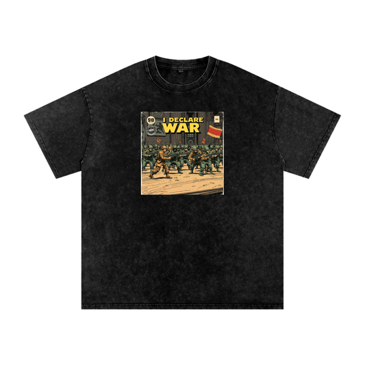 Acid Wash Oversize T-Shirt - 250 GSM