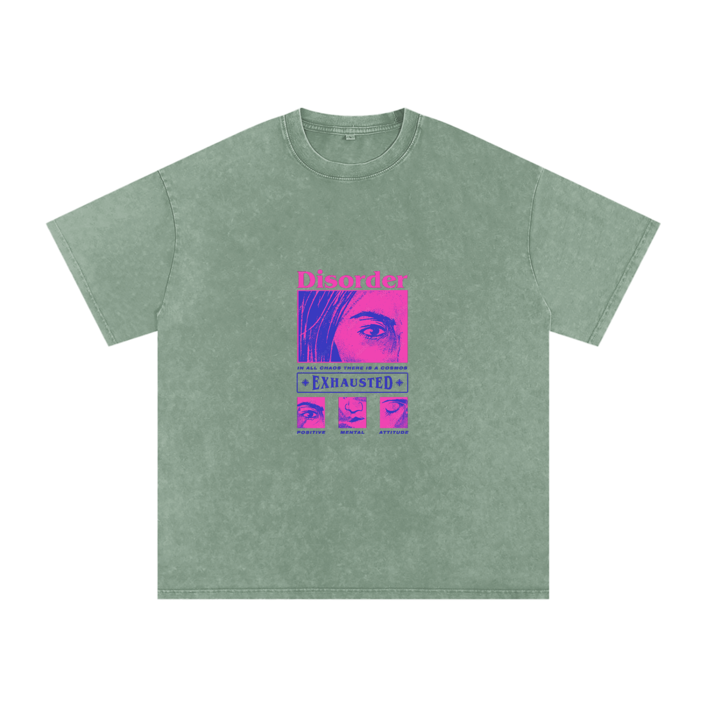 Acid Wash Oversize T-Shirt - 250 GSM