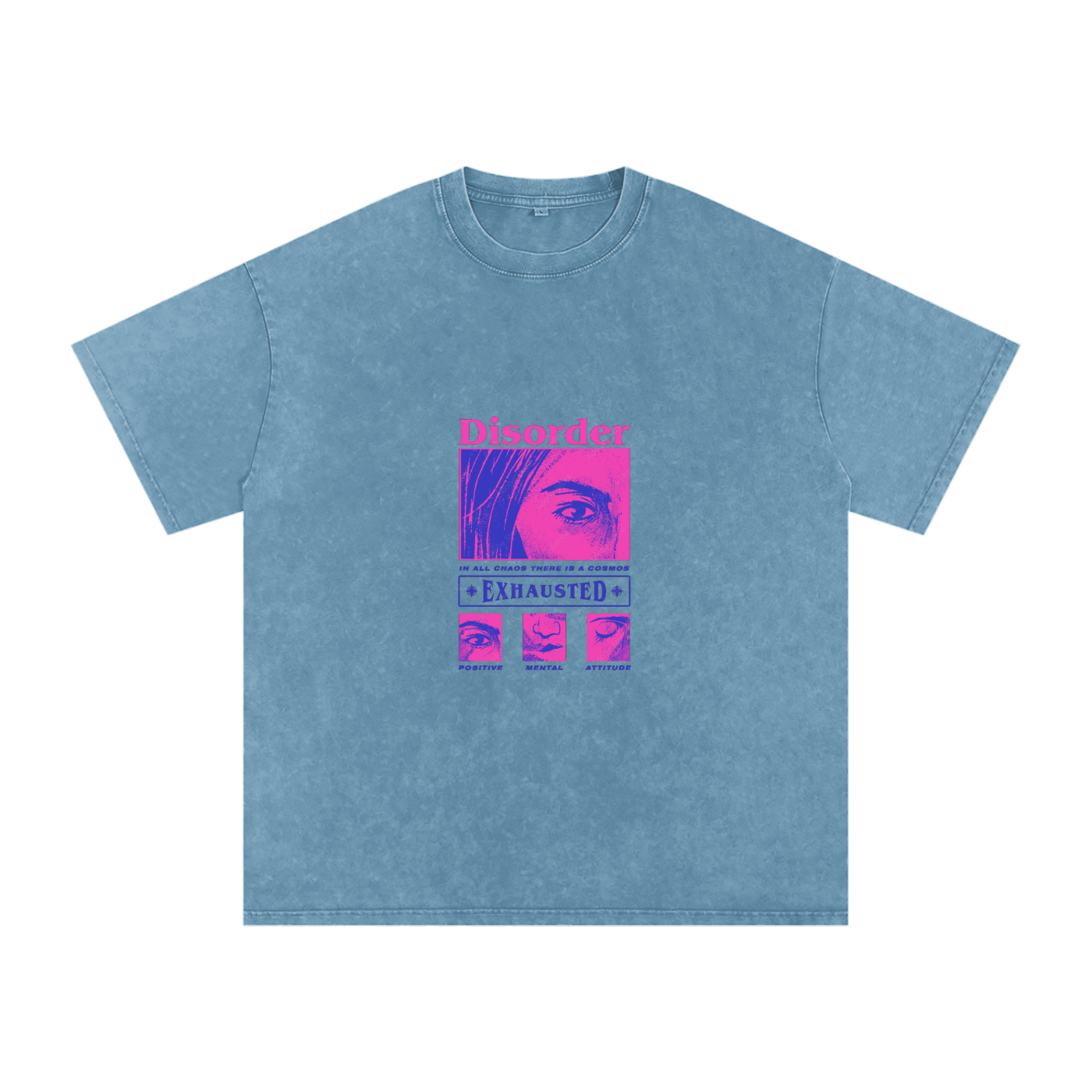 Acid Wash Oversize T-Shirt - 250 GSM
